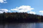 Le Lac en face du chalet