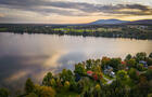 Vue aérienne l'automne © C.Grenier