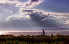 Vélo bord du fleuve