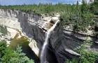 Chute Vauréal - Île d'Anticosti&nbsp;&nbsp;&nbsp;&copy; N.Lafleur