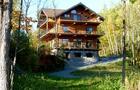 Chalet en bois rond