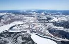 Complexe minier en hiver&nbsp;&nbsp;&nbsp;&copy; P.Canuel