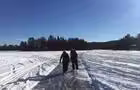 Patinage sur le lac © T.Rozon