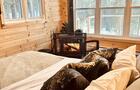 Imaginez dormir devant ce foyer !&nbsp;&nbsp;&nbsp;&copy; Chalet Sea Brise
