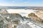 Vue aérienne hiver © Gîte R112-Nord