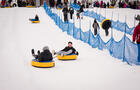 Glissade sur tubes féerie d'hiver&nbsp;&nbsp;&nbsp;&copy; Julie De Leemans  photographe