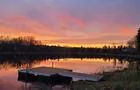 Coucher de soleil&nbsp;&nbsp;&nbsp;&copy; Kaza chalets