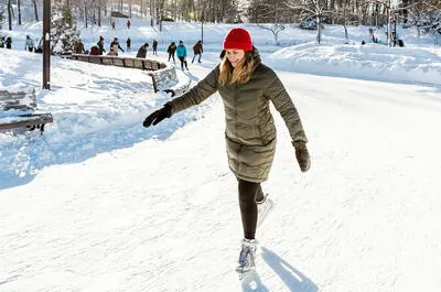 Patinoire réfrigérée du lac aux Castors