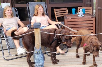 ALOBERGE PRÊT-À-CAMPER FLOTTANTS