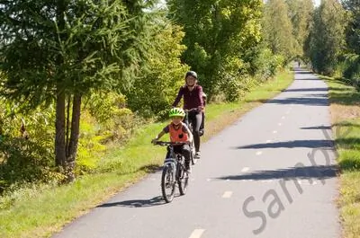 Réseau cyclable de La Sauvagine