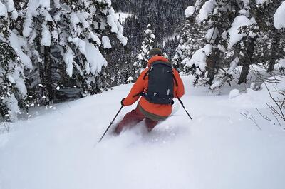 Ski de montagne – Parc régional de la Forêt Ouareau