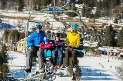 Sommet Edelweiss / Ski alpin et planche à neige