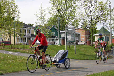 La piste cyclable de Thetford Mines