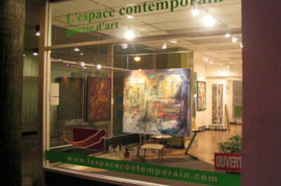 L&rsquo;espace contemporain galerie d&rsquo;art