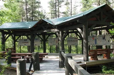 Pavillon d&rsquo;interprétation de l&rsquo;esker