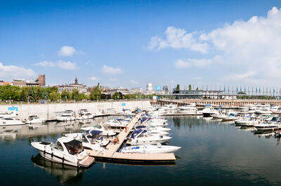 Port d&rsquo;escale du Vieux-Port de Montréal
