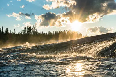 Théâtre du Site touristique Chute à l&rsquo;ours