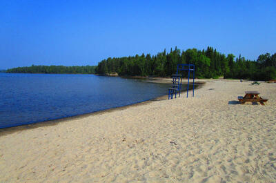 Plage du lac Aux Araignées