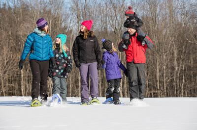 Parc national de la Yamaska / Randonnée pédestre, réseau