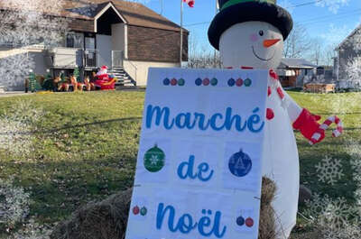 La rue des marchés de Noël