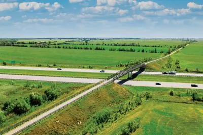Parcours rural entre Beauharnois et Sainte-Martine