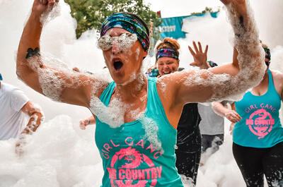 Le 5K Foam Fest de Ski Saint-Bruno