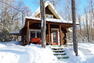 Chalet en hiver