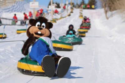 Where to go to slide with your kids this winter in Quebec